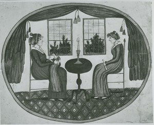 Two women by eunice pinney
